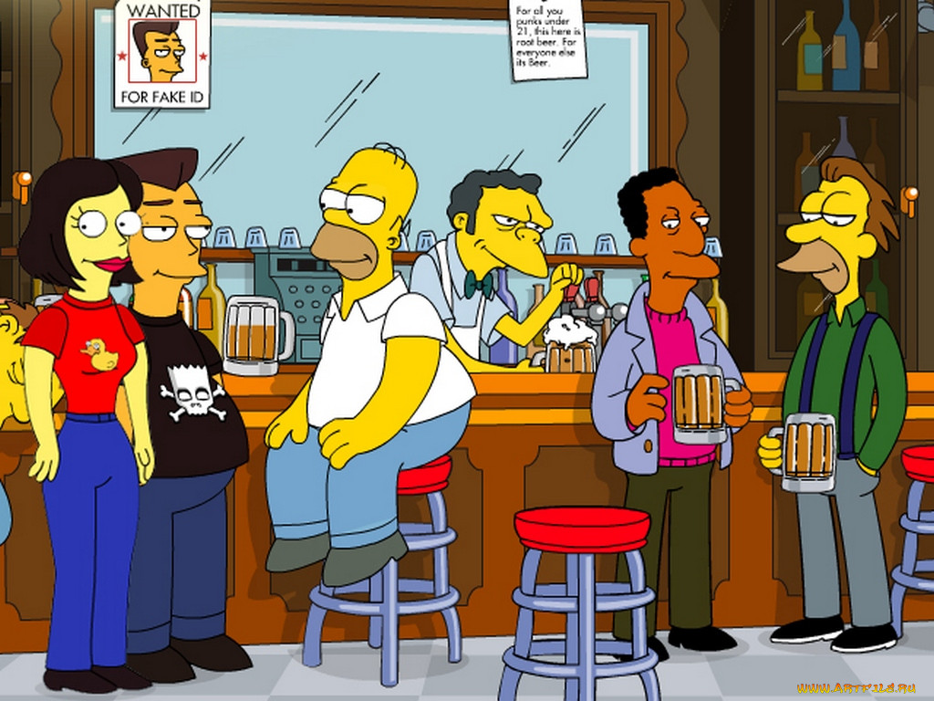 , the, simpsons